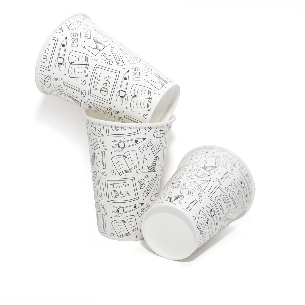 Vaso Bebida Fría 7.25 oz - School Kids