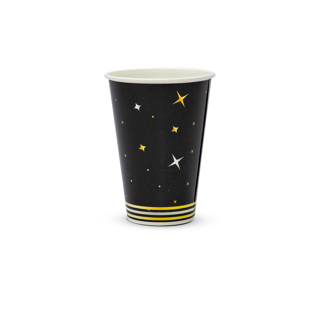 Paper cup cold drink 32 Oz - Party Black