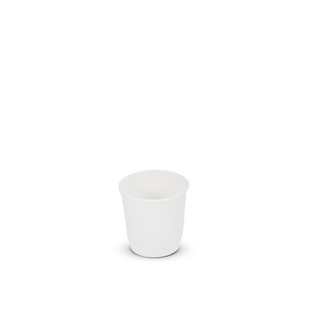 Double wall paper cup 4 Oz (no printed)