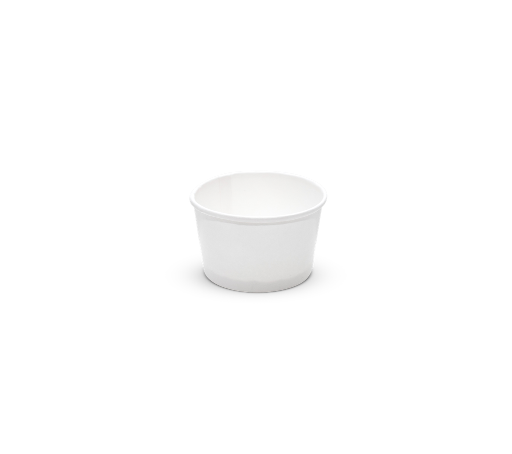 Paper food container 4 Oz (no printed)